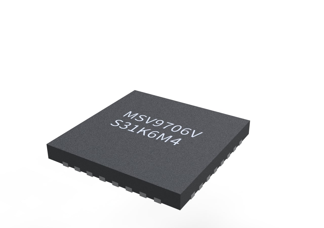 MSV9706V UFQFPN32 5x5mm mechanical outline