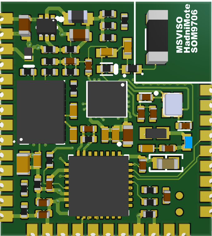 MSVISO SOM9706 HandiMote Sensing Module